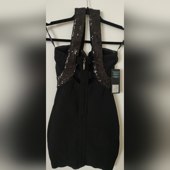 Marciano Bodycon Black Dress - Picture 2 of 2